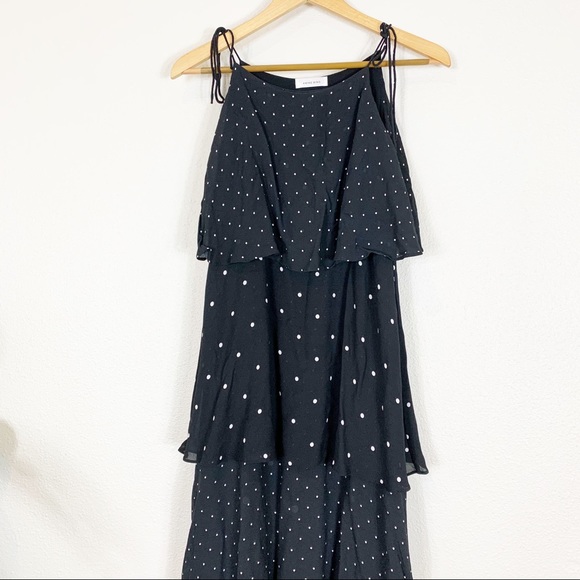 Anine Bing  Daisy Tiered Polka-dot Chiffon  Dress - Picture 6 of 8